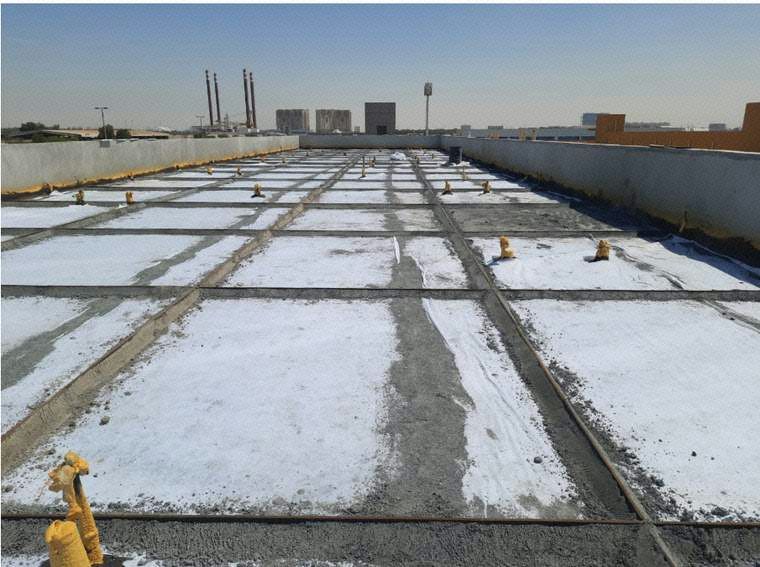 Stage 4: Ridges Preparation after Geotextile Laying