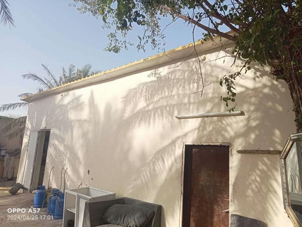 Completed installation of sandwich panels (Location 2)