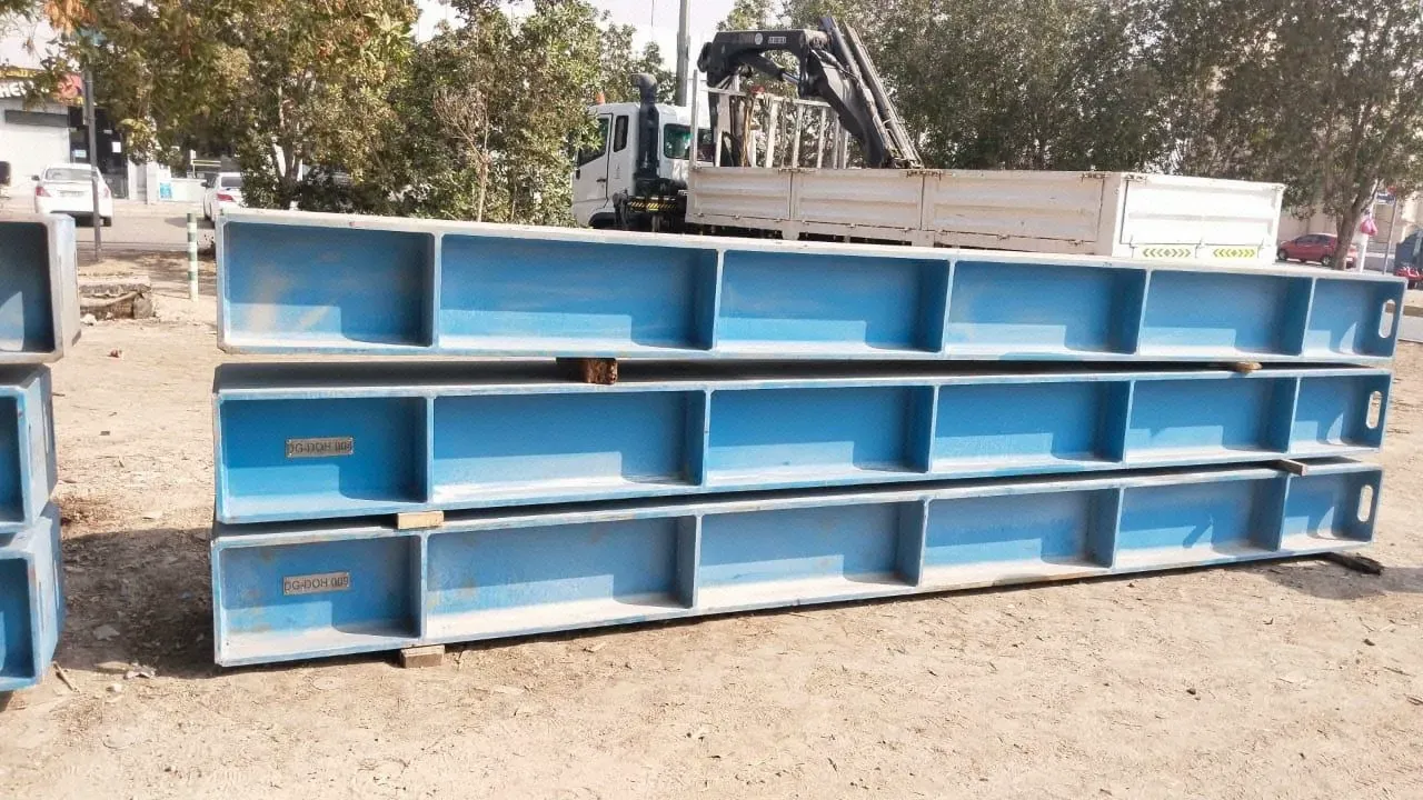 Transport beams fabricated for a major offshore gas development