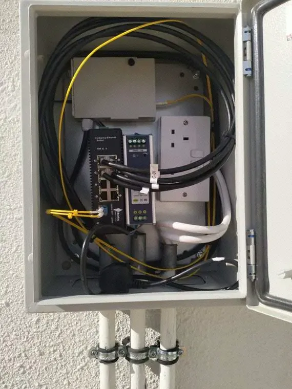 DB Box installation and cabling works