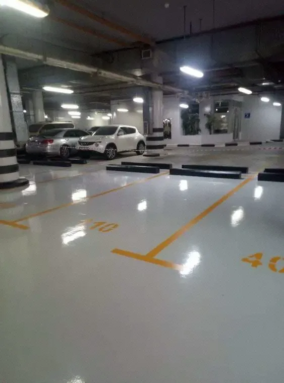 Completed Parking Bay Numbering Works