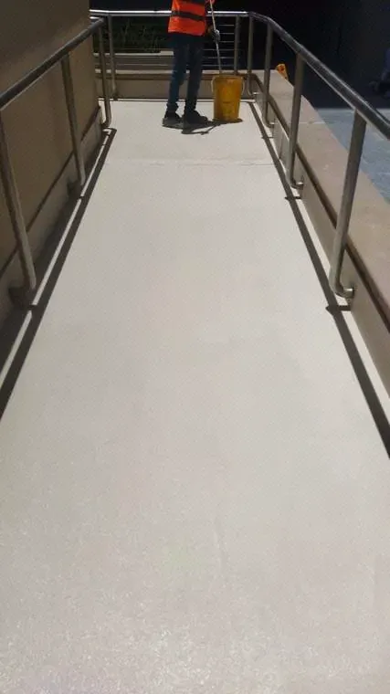 Epoxy Base Coat Application · Location 2