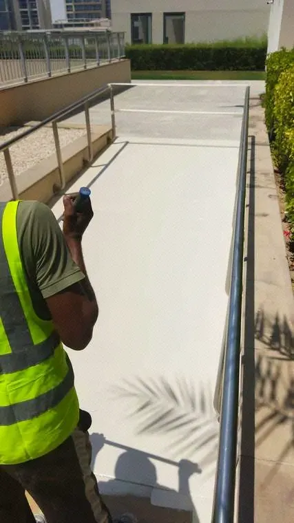 Final Epoxy Top Coat Application · Location 2